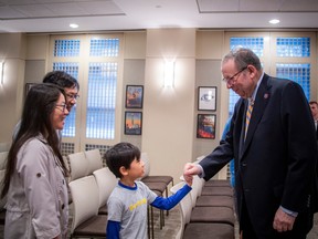 The 22nd edition of Doors Open was held on the weekend, with about 100 sites across the capital giving visitors a look inside some of Ottawa's most iconic buildings and sites. Ambassador David L. Cohen was at the U.S. Embassy on Sunday to greet tour guests, including eight-year-old Ian Tseng.