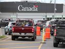 It was business as usual at the Canadian Border Services Agency's Cornwall Port of Entry on Friday afternoon.