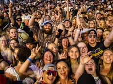 Bluesfest crowd cheers for a headliner