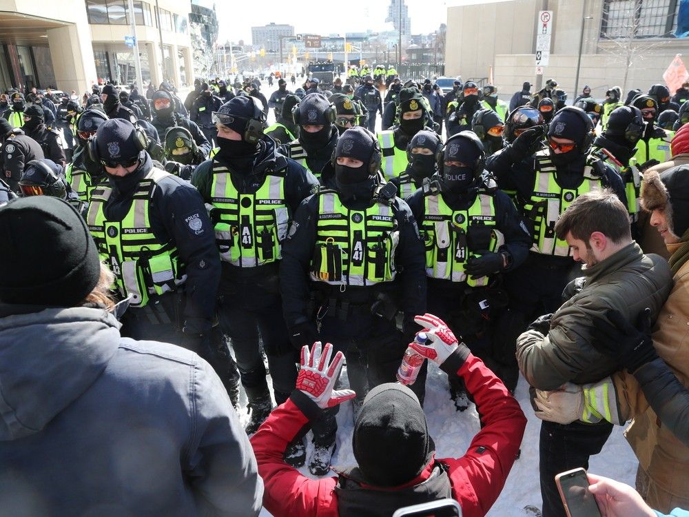 New trial ordered for convoy protester acquitted of mischief, obstructing police