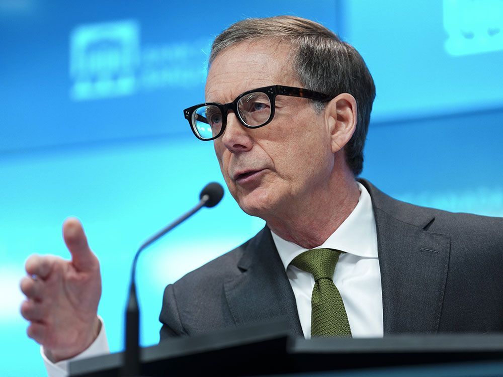 Bank of Canada governor Tiff Macklem.