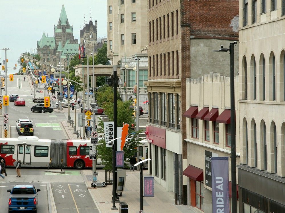 The former Chapters store on Rideau and Sussex in downtown Ottawa
