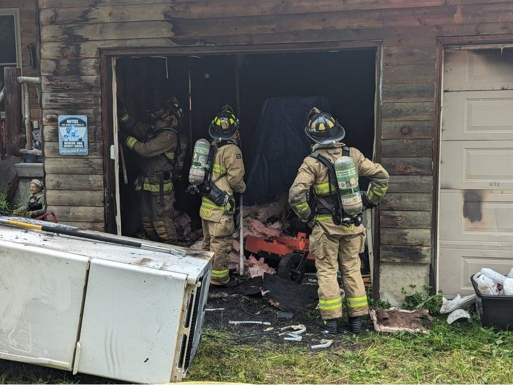 Firefighters prevent garage fire from spreading to Navan Road home