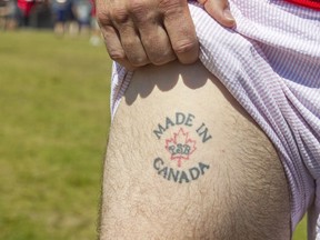 Deachman: I played a Canada Day treasure hunt of my own design. 25 James Manicom.