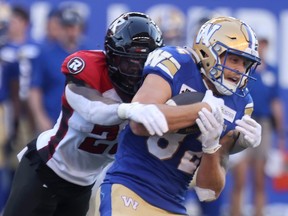Winnipeg Blue Bombers wide receiver Drew Wolitarsky