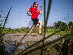 MUDGIRL brought their entry-level obstacle course 5K run to Wesley Clover Park.