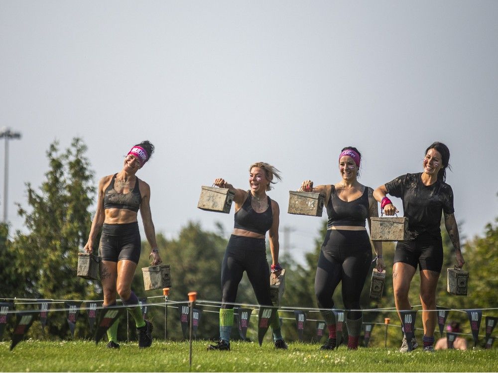 MUDGIRL brought their entry-level obstacle course 5K run to Wesley Clover Park.