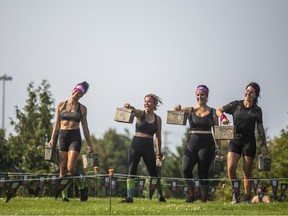 MUDGIRL brought their entry-level obstacle course 5K run to Wesley Clover Park.