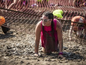 MUDGIRL brought their entry-level obstacle course 5K run to Wesley Clover Park.
