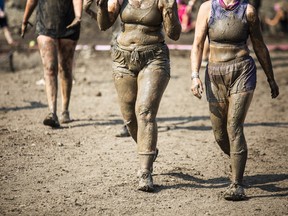MUDGIRL brought their entry-level obstacle course 5K run to Wesley Clover Park.