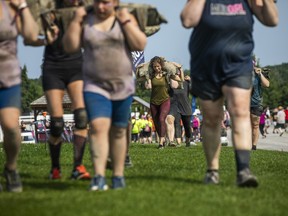 MUDGIRL brought their entry-level obstacle course 5K run to Wesley Clover Park.