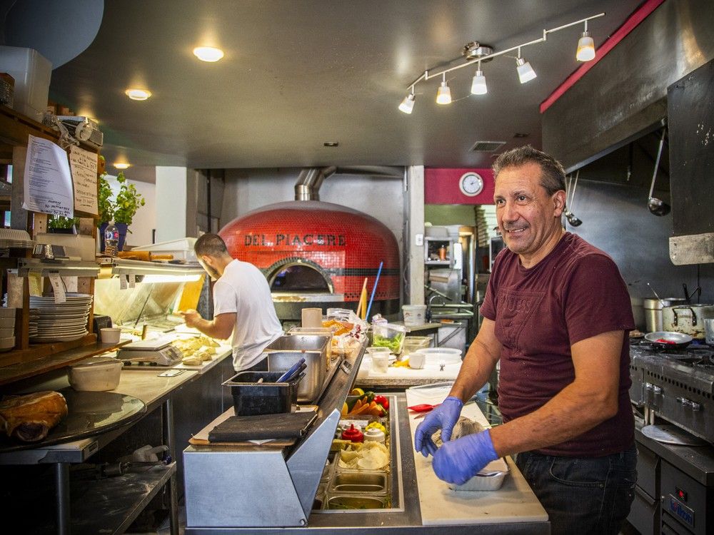 Pietro Amoriello of Del Piacere restaurant on Preston Street