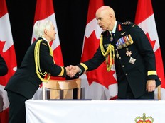 Jennie Carignan Wayne Eyre Chief of the Defence Staff