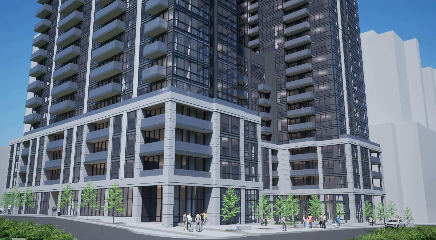 Concept design for new condo development in Barrhaven.