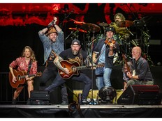 Zac Brown Band on stage at Bluesfest