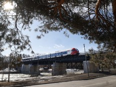 Train testing on the Trillium line is shown at Carleton University