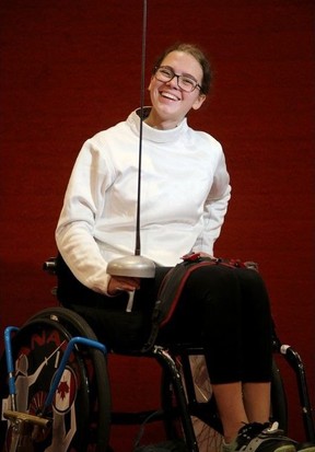 Ottawa fencer Trinity Lowthian