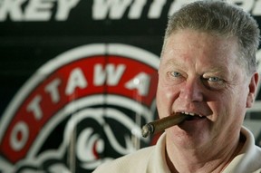 Ottawa 67's head coach and General Manager Brian Kilrea