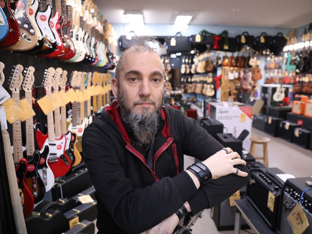  dan sauvé, store manager. steve’s music shop is moving from its rideau street location at the end of the year after 42 years due largely to the safe supply outlet that opened next door.
