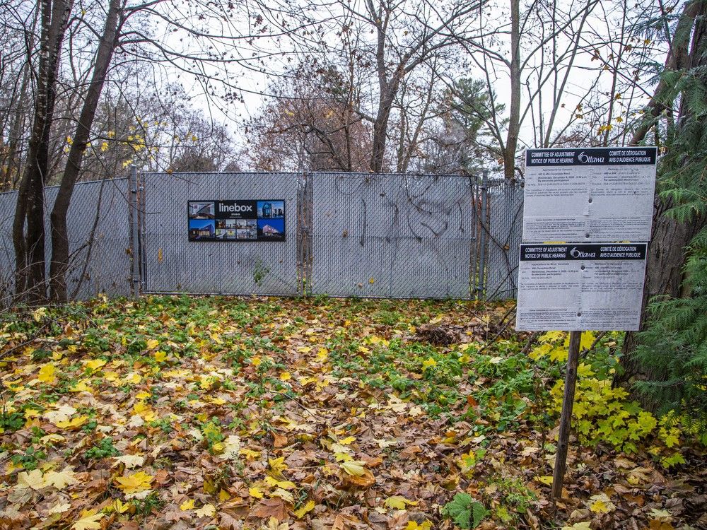  the rockcliffe park residents association has lost its bid to block the construction of a cloverdale road home that it calls “too big and too modern” for the heritage district. the home is to be built at 480 cloverdale rd., pictured on saturday, nov. 23, 2024.