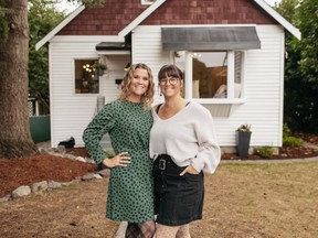 Leslie Davis and Lyndsay Lamb of HVTV’s Unsellable Houses.