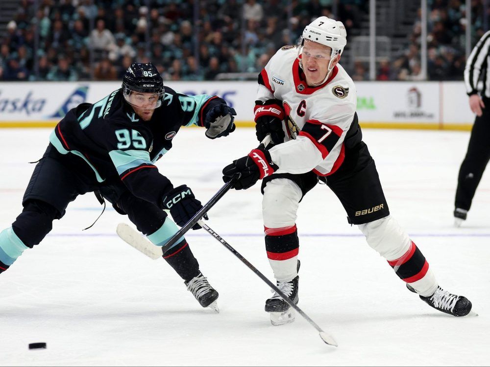 Ottawa Senators start lengthy road trip with victory over Seattle Kraken