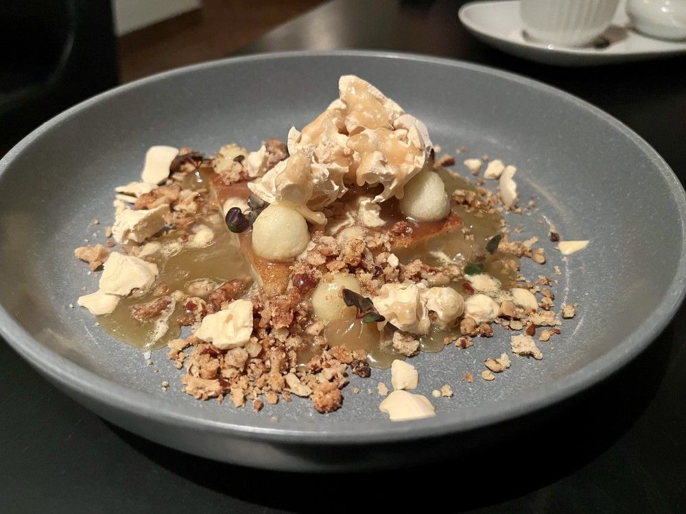  apple torte dessert at stofa on wellington street west