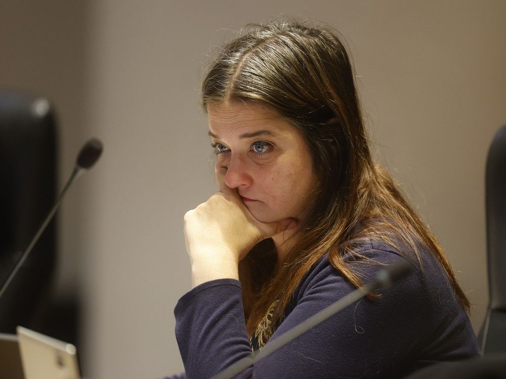  coun. marty carr during the meeting.