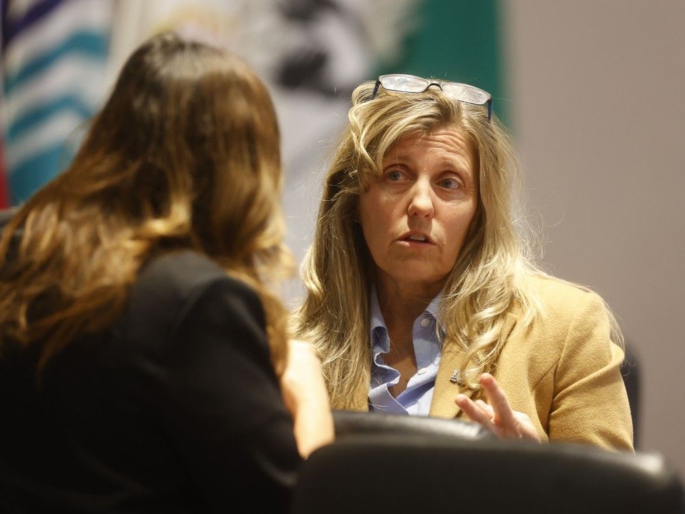  coun. cathy curry during the meeting wednesday.
