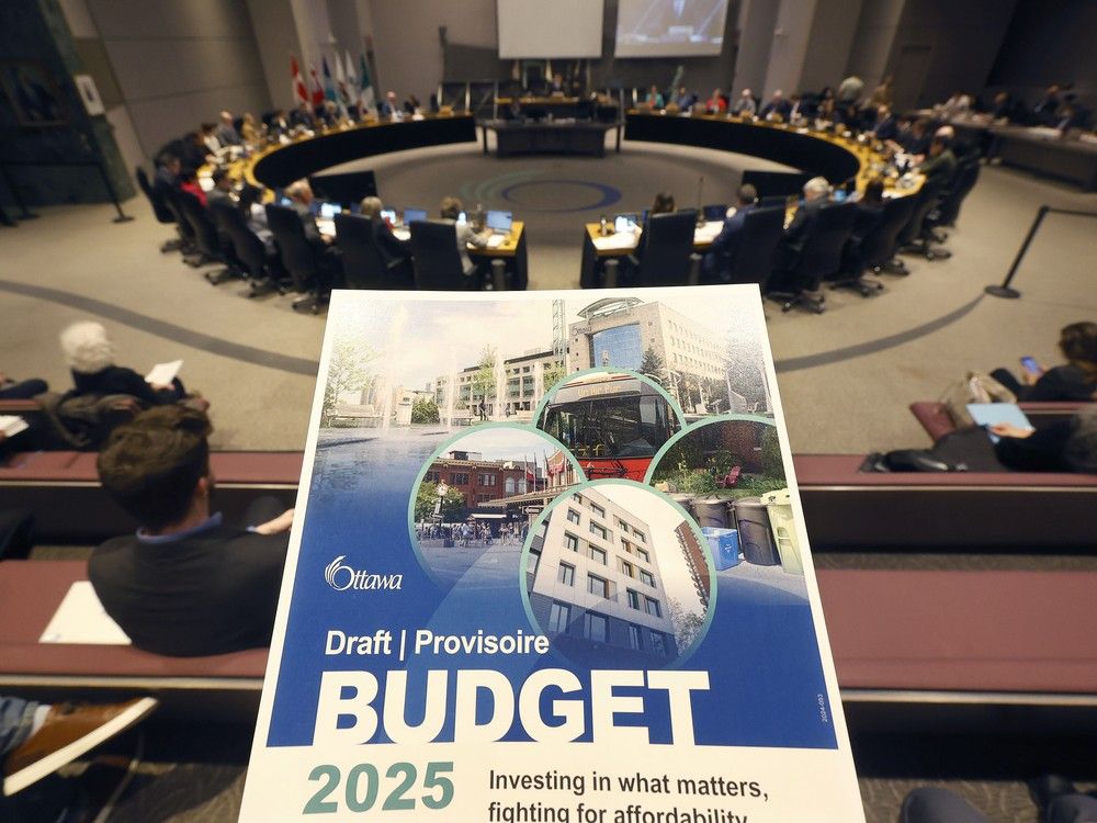  ottawa city council debated the 2025 budget at city hall on dec. 11.