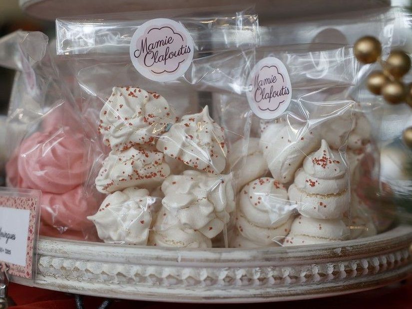  holiday meringues from mamie clafoutis.