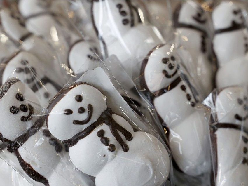  snowman treats from mamie clafoutis.