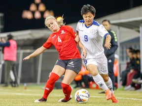 File photo: Miranda Smith is seen during a game against Beijing Normal University at the 2019 FISU University World Cup.