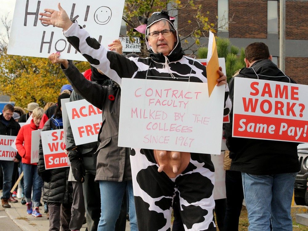 Ontario college faculty union gives five days’ notice of labour action