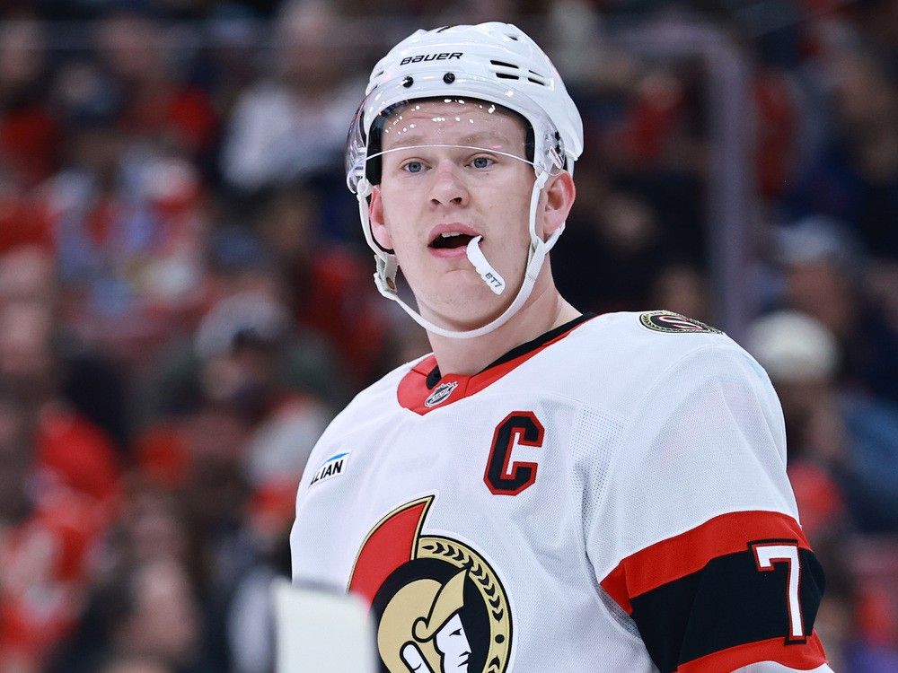 Ottawa Senators captain Brady Tkachuk set to return against San Jose Sharks