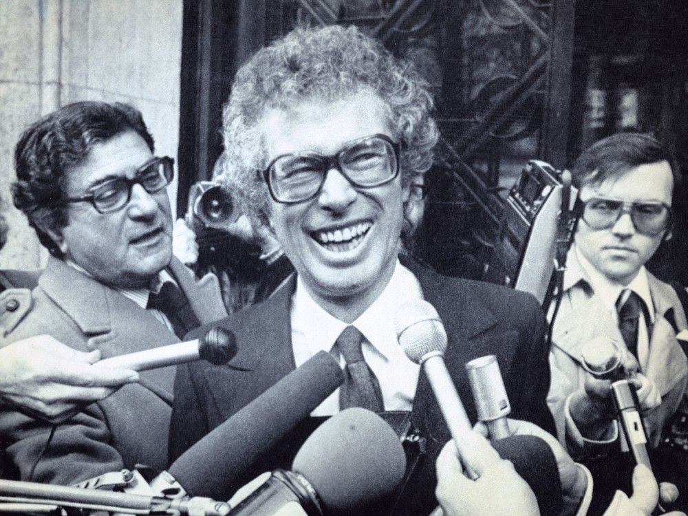  canadian ambassador to iran ken taylor, answers reporters questions outside the canadian embassy in paris on jan. 31, 1980.