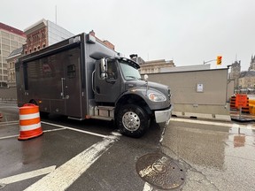 Tactical Unit Vehicle Lockdown Parliament Hill
