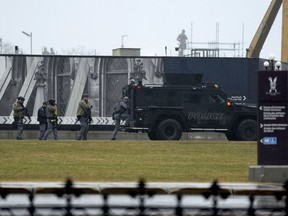 Tactical Unit Vehicle Lockdown Parliament Hill