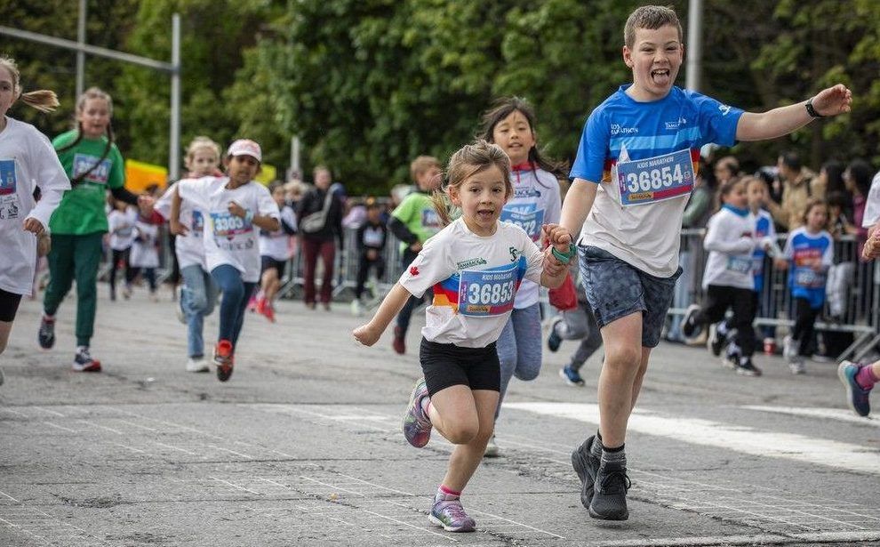  The Ottawa Kids Marathon was a 1.2-kilometre dash.