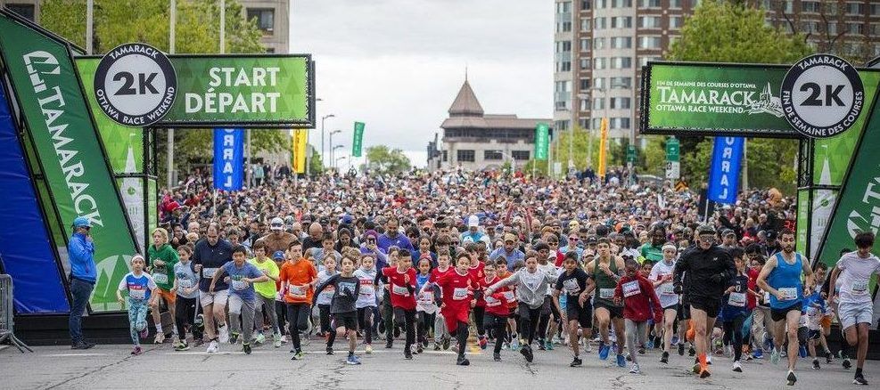  Families, first-timers, and young runners came together Saturday for the Ottawa 2K.