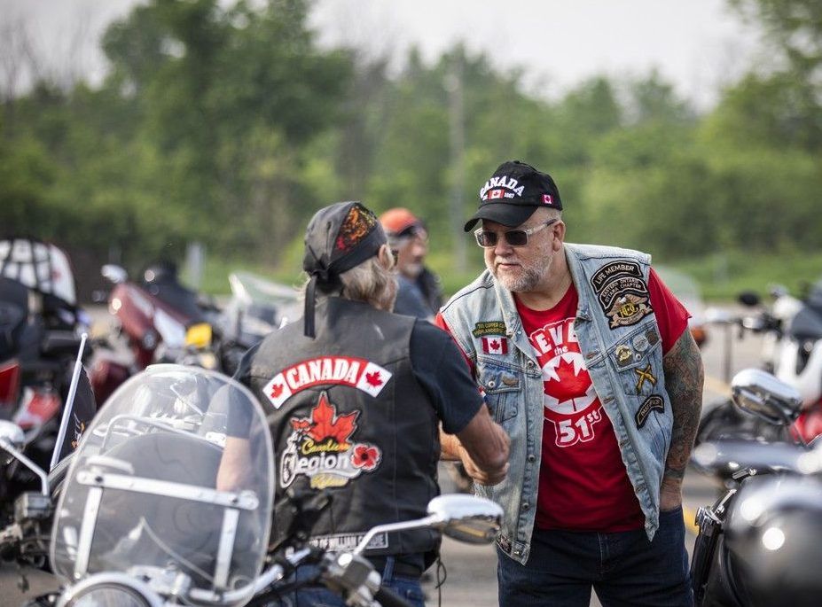  Friends and riders came together Saturday to raise money and awareness for prostate cancer.