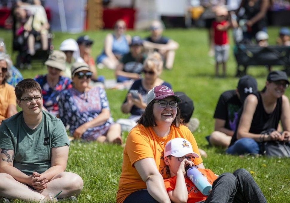  The public filled the grounds of Wesley Clover Parks on Saturday afternoon, taking in the festivities under the hot sun as the Summer Solstice Indigenous Festival came to life with music, dance and celebration.