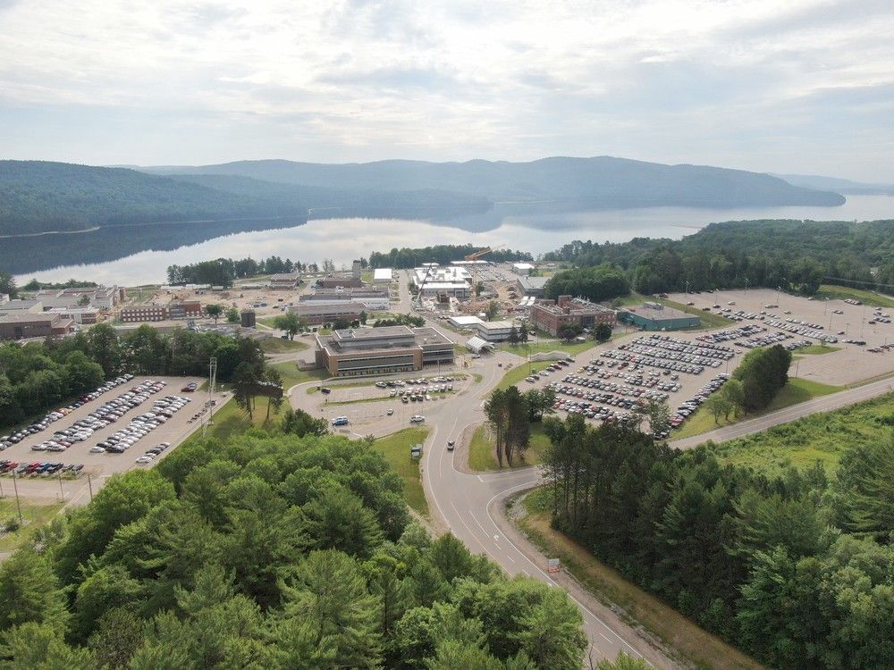  An aerial photo of the Chalk River Laboratories site. Photo courtesy of Canadian Nuclear Laboratories