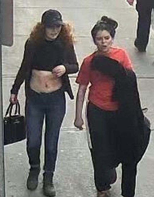  The Ottawa Police Service issued this photo of two women wanted in connection with an assault outside a restaurant in the 400 block of Cumberland Street in the ByWard Market on the morning of June 3, 2025.