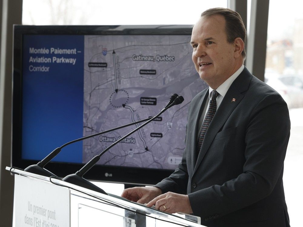  Gatineau MP Steven MacKinnon is a proponent of the project to build a new bridge over Kettle Island. Photo by TONY CALDWELL, Postmedia.