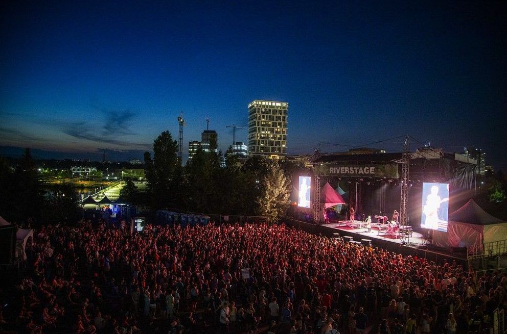  Men I Trust performed on the River Stage at Ottawa Bluesfest, Saturday, July 12, 2025.