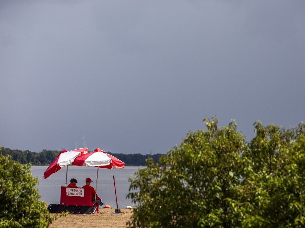 Small sewage overflow into Ottawa River won't affect water quality at beaches, officials say
