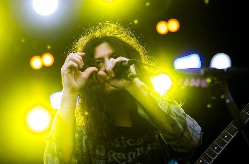  Kurt Vile & The Violators kicked things off on the RBC Stage on Saturday.