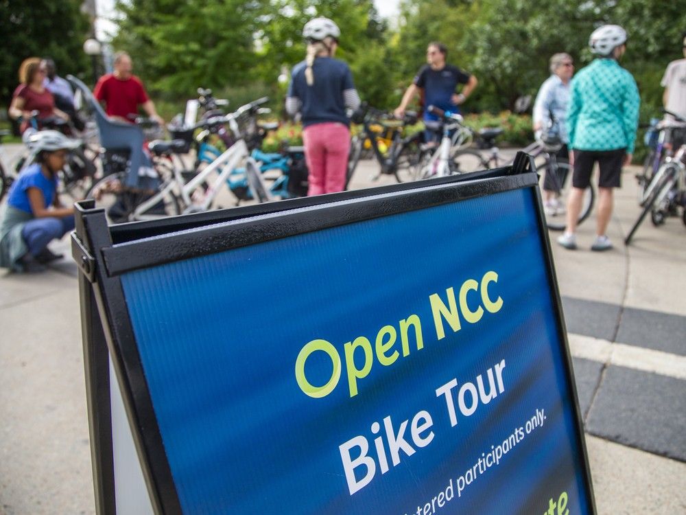  A bike tour covering parts of both Ottawa and Gatineau was part of the Open NCC agenda on Saturday.