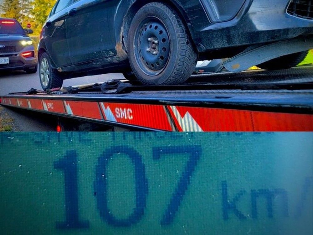  The vehicle of one of two drivers with ‘learners’ licenses that was impounded on Tuesday.
